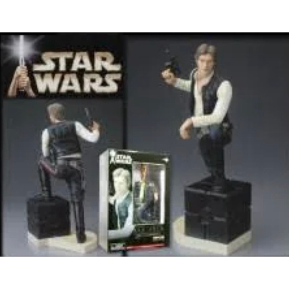 Han Solo 1/7 Scale Vinyl Model Snap Fit Kit Star Wars Figure ArtFX in box
